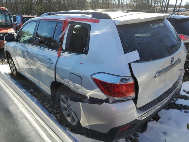 5TDBK3EH2CS160174 - 2012 TOYOTA HIGHLANDER BASE SILVER photo 2