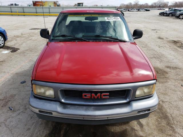 1GTCS19Z1S8515883 - 1995 GMC SONOMA RED photo 5