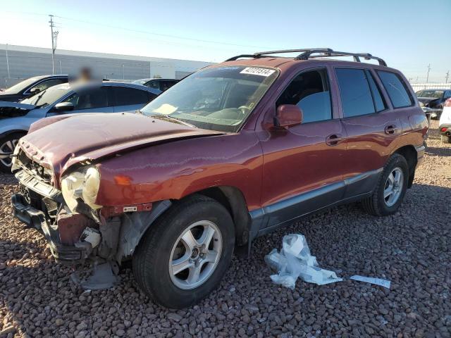 KM8SC73D43U346214 - 2003 HYUNDAI SANTA FE GLS RED photo 1