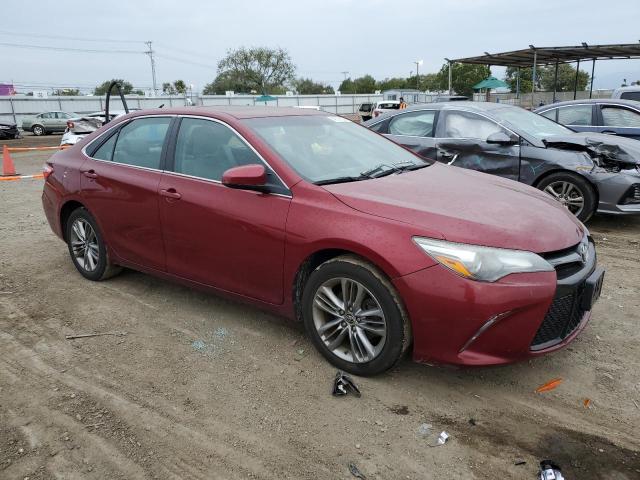 4T1BF1FK3GU509360 - 2016 TOYOTA CAMRY LE RED photo 4