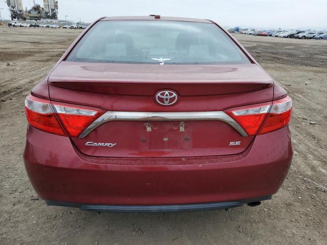 4T1BF1FK3GU509360 - 2016 TOYOTA CAMRY LE RED photo 6