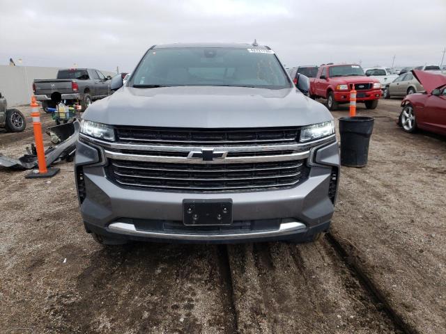 1GNSKNKDXNR261517 - 2022 CHEVROLET TAHOE K1500 LT GRAY photo 5