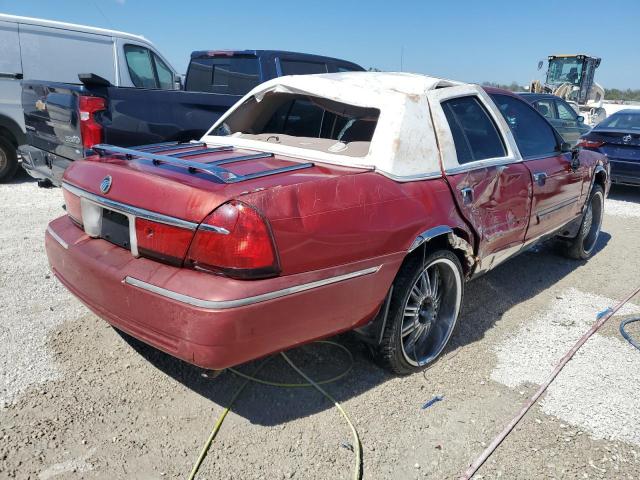 2MEFM74W3YX626711 - 2000 MERCURY GR MARQUIS RED photo 3