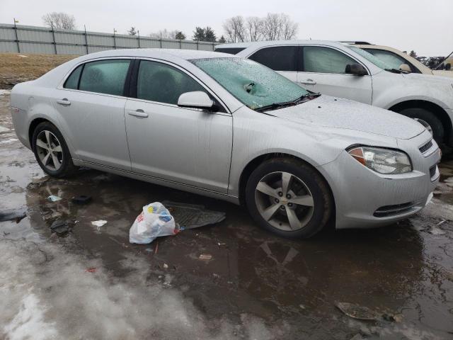 1G1ZC5EU7BF160361 - 2011 CHEVROLET MALIBU 1LT SILVER photo 4