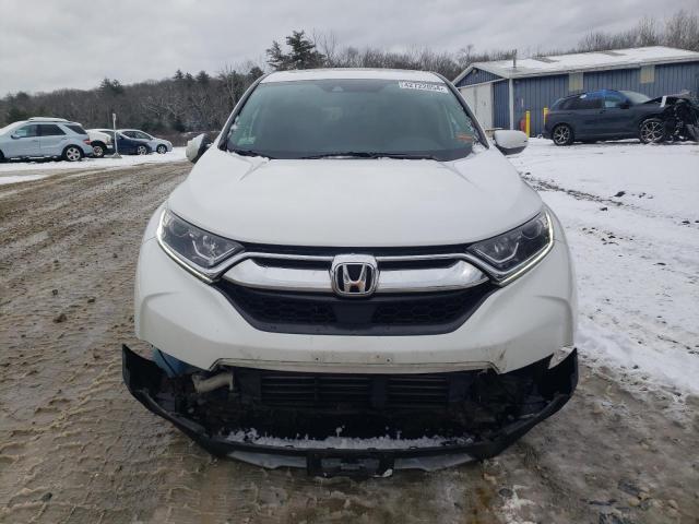 2HKRW2H52KH626396 - 2019 HONDA CR-V EX WHITE photo 5