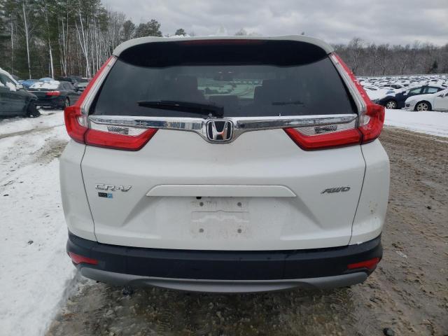 2HKRW2H52KH626396 - 2019 HONDA CR-V EX WHITE photo 6