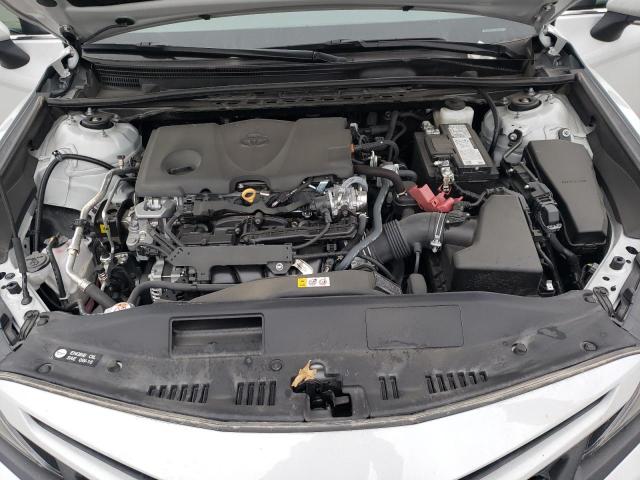 4T1G11AK3RU252067 - 2024 TOYOTA CAMRY SE NIGHT SHADE WHITE photo 11