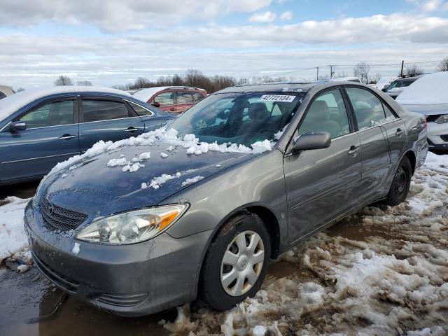 4T1BE32K43U681721 - 2003 TOYOTA CAMRY LE GRAY photo 1