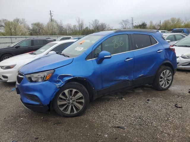 KL4CJASB0JB564830 - 2018 BUICK ENCORE PREFERRED BLUE photo 1