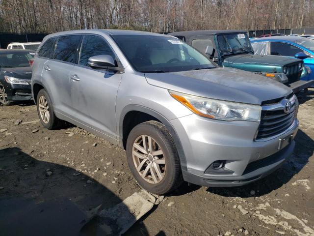 5TDZARFHXGS020821 - 2016 TOYOTA HIGHLANDER LE SILVER photo 4