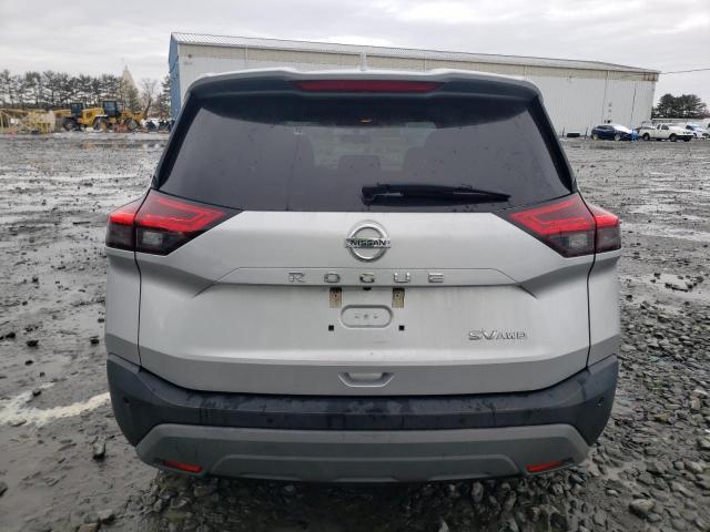 5N1AT3BB5MC767564 - 2021 NISSAN ROGUE SV GRAY photo 6