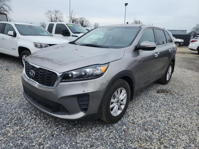 5XYPG4A39KG478411 - 2019 KIA SORENTO L GRAY photo 2