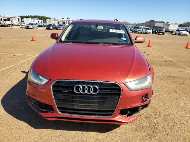 WAUFFAFL0EA087459 - 2014 AUDI A4 PREMIUM PLUS RED photo 5