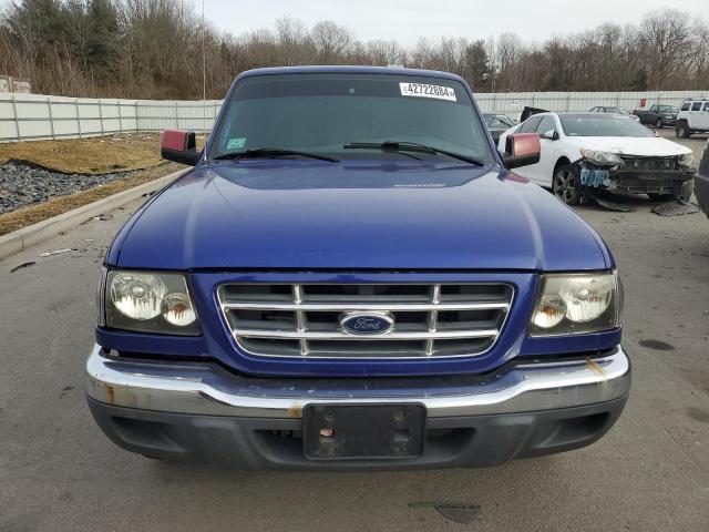 1FTYR14V43PA24558 - 2003 FORD RANGER SUPER CAB BLUE photo 5