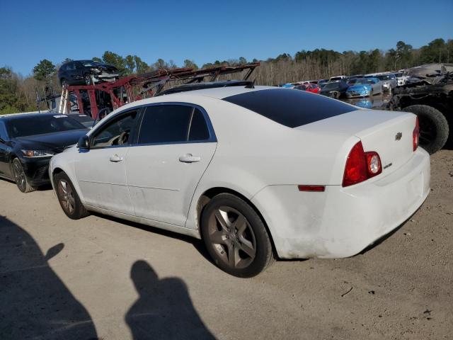 1G1ZB5E17BF300871 - 2011 CHEVROLET MALIBU LS WHITE photo 2