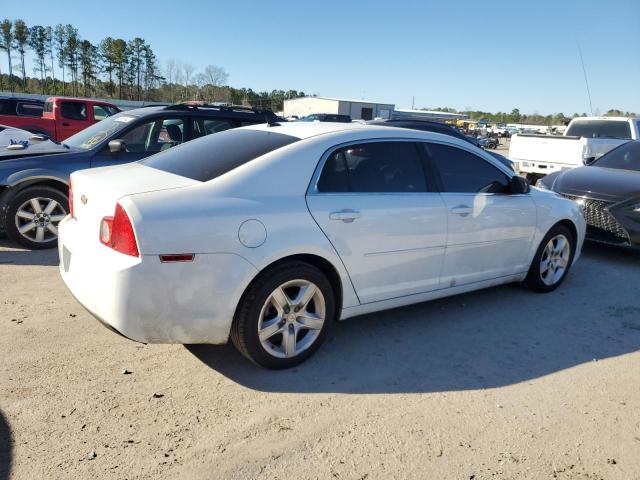 1G1ZB5E17BF300871 - 2011 CHEVROLET MALIBU LS WHITE photo 3