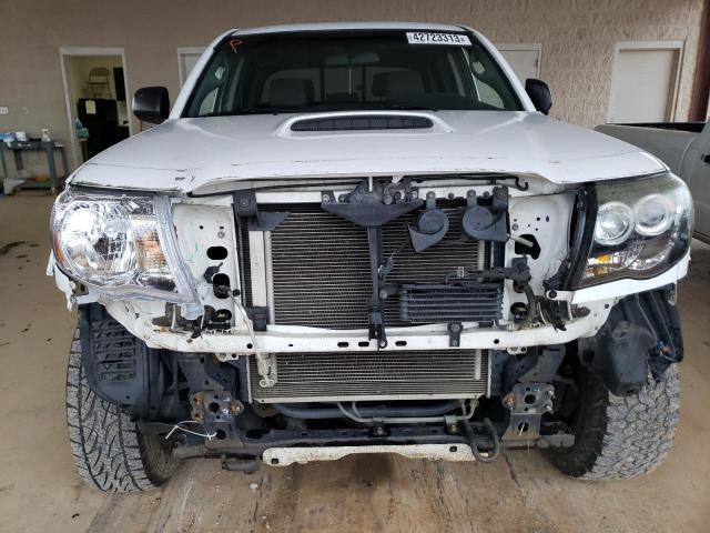 5TEJU62N45Z119097 - 2005 TOYOTA TACOMA DOUBLE CAB PRERUNNER WHITE photo 5