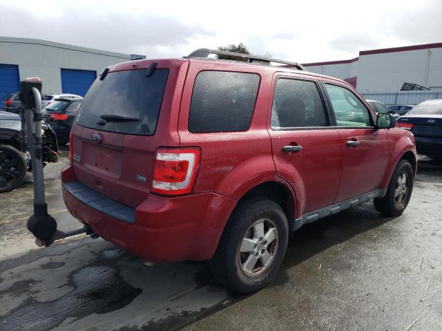 1FMCU0DGXAKD11610 - 2010 FORD ESCAPE XLT RED photo 3