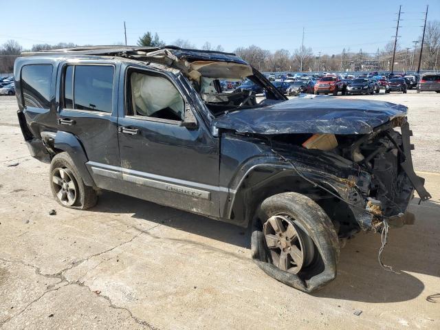 1J8GN28K78W253724 - 2008 JEEP LIBERTY SPORT BLACK photo 4