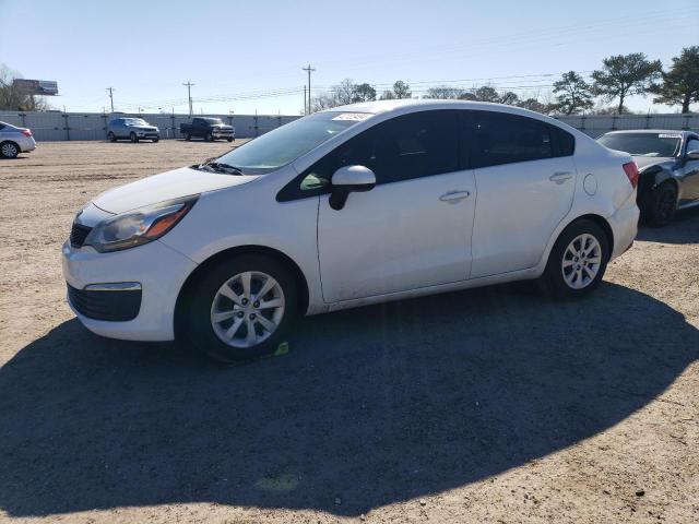 KNADM4A30G6545223 - 2016 KIA RIO LX WHITE photo 1