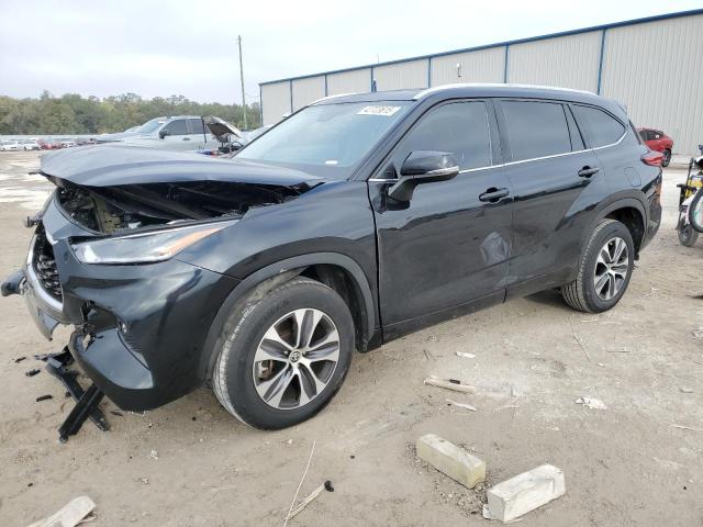 5TDGZRAH4MS523053 - 2021 TOYOTA HIGHLANDER XLE 黑色 照片 1