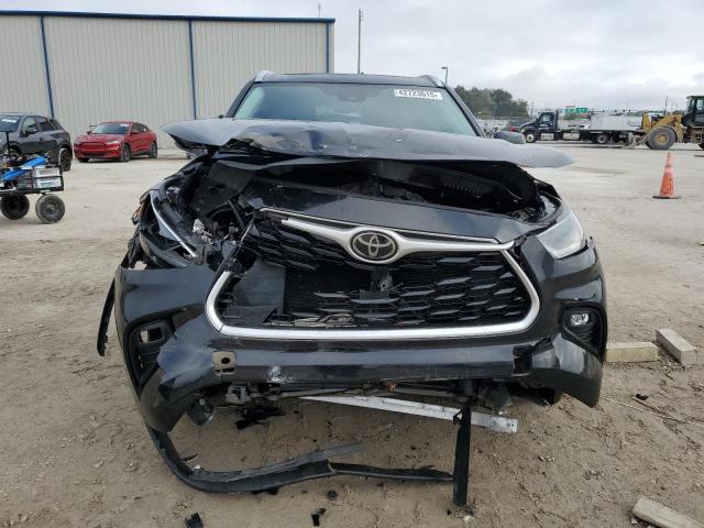 5TDGZRAH4MS523053 - 2021 TOYOTA HIGHLANDER XLE 黑色 照片 5