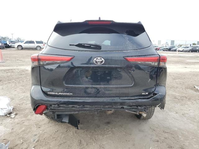 5TDGZRAH4MS523053 - 2021 TOYOTA HIGHLANDER XLE 黑色 照片 6