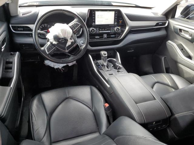 5TDGZRAH4MS523053 - 2021 TOYOTA HIGHLANDER XLE 黑色 照片 8