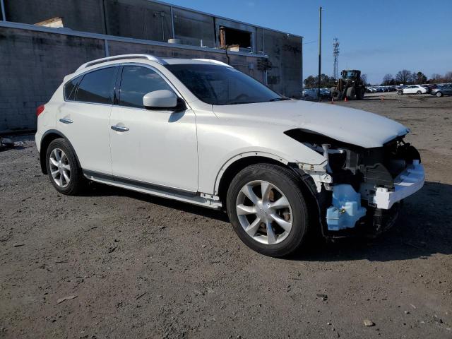 JNKAJ09F58M361154 - 2008 INFINITI EX35 BASE WHITE photo 4