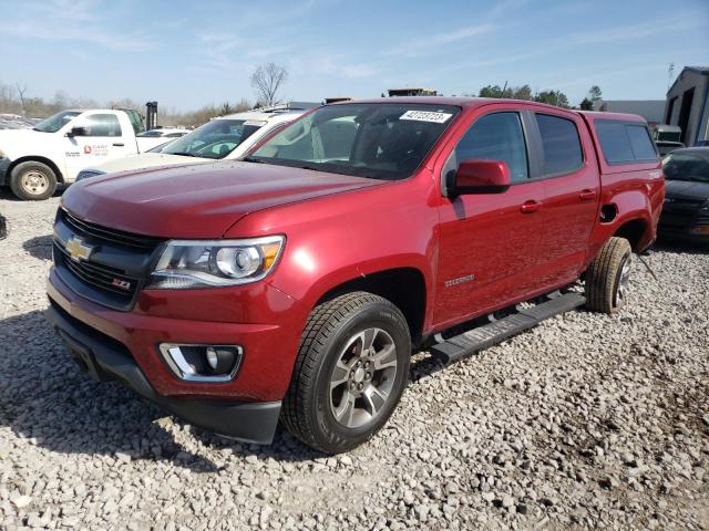 1GCGTDENXH1236386 - 2017 CHEVROLET COLORADO Z71 RED photo 1