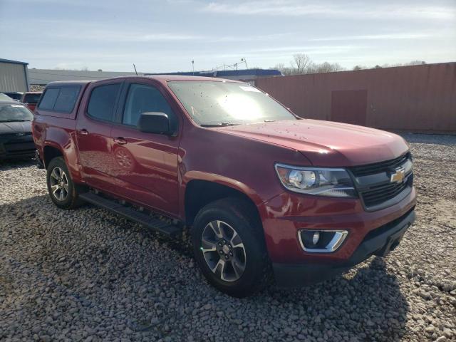 1GCGTDENXH1236386 - 2017 CHEVROLET COLORADO Z71 RED photo 4