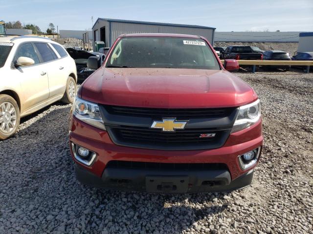 1GCGTDENXH1236386 - 2017 CHEVROLET COLORADO Z71 RED photo 5