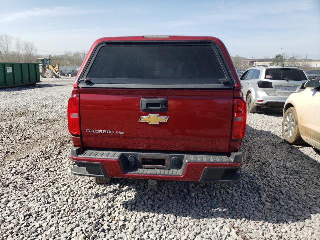 1GCGTDENXH1236386 - 2017 CHEVROLET COLORADO Z71 RED photo 6