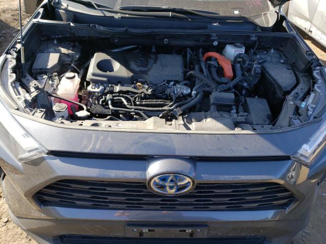 4T3RWRFV1NU053399 - 2022 TOYOTA RAV4 XLE GRAY photo 12