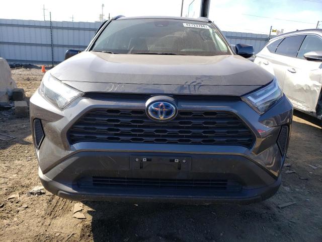 4T3RWRFV1NU053399 - 2022 TOYOTA RAV4 XLE GRAY photo 5