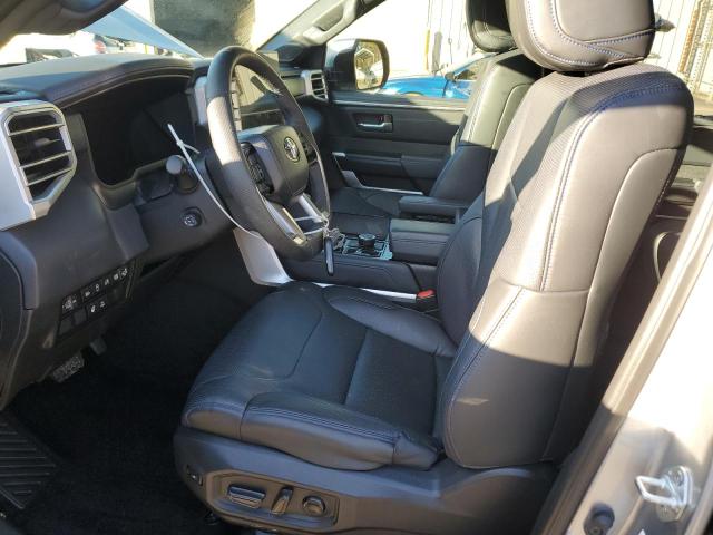 5TFNA5DB8PX080032 - 2023 TOYOTA TUNDRA CREWMAX PLATINUM SILVER photo 7
