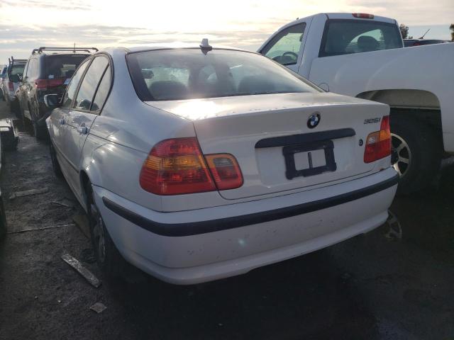 WBAEV33424KR27967 - 2004 BMW 3 SERIES I WHITE photo 2