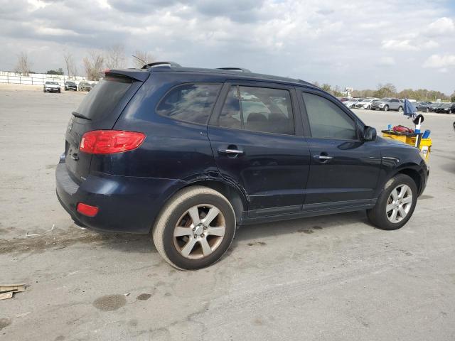 5NMSH13E37H036838 - 2007 HYUNDAI SANTA FE SE BLUE photo 3