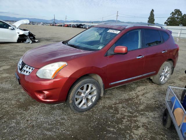 JN8AS5MV9CW365574 - 2012 NISSAN ROGUE SL S RED photo 1