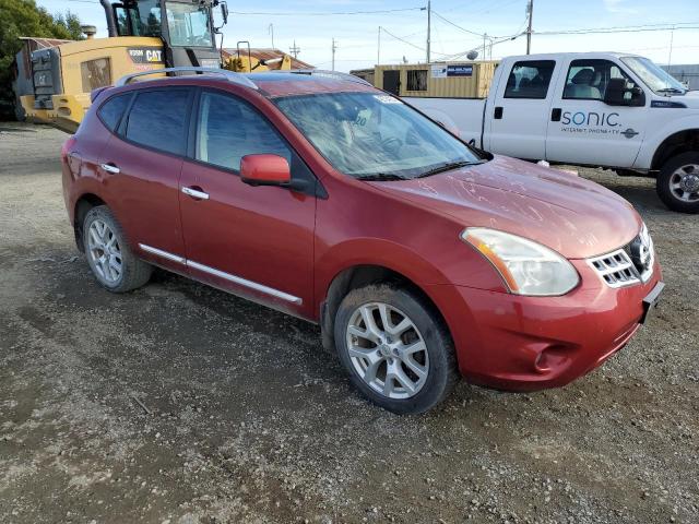 JN8AS5MV9CW365574 - 2012 NISSAN ROGUE SL S RED photo 4