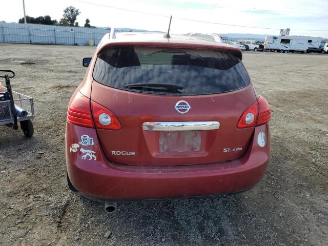 JN8AS5MV9CW365574 - 2012 NISSAN ROGUE SL S RED photo 6