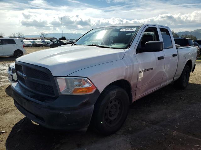 1C6RD6FK2CS166849 - 2012 DODGE RAM 1500 ST WHITE photo 1