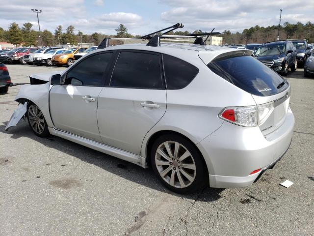 JF1GH75688G801250 - 2008 SUBARU IMPREZA WRX PREMIUM SILVER photo 2