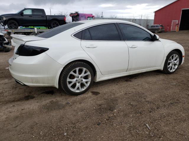 1YVHZ8CB2B5M22968 - 2011 MAZDA 6 S WHITE photo 3