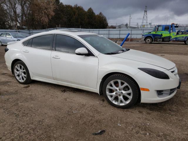 1YVHZ8CB2B5M22968 - 2011 MAZDA 6 S WHITE photo 4