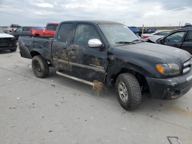 5TBRT34164S454073 - 2004 TOYOTA TUNDRA ACCESS CAB SR5 BLACK photo 4
