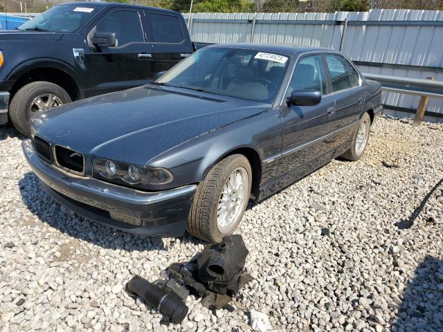 WBAGG83471DN88672 - 1999 BMW 7 SERIES I AUTOMATIC BLACK photo 1