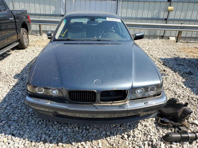 WBAGG83471DN88672 - 1999 BMW 7 SERIES I AUTOMATIC BLACK photo 5