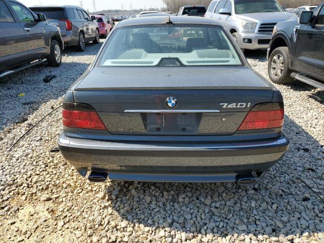 WBAGG83471DN88672 - 1999 BMW 7 SERIES I AUTOMATIC BLACK photo 6