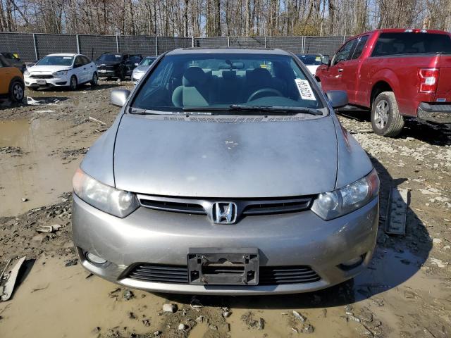 2HGFG12867H505160 - 2007 HONDA CIVIC EX GRAY photo 5